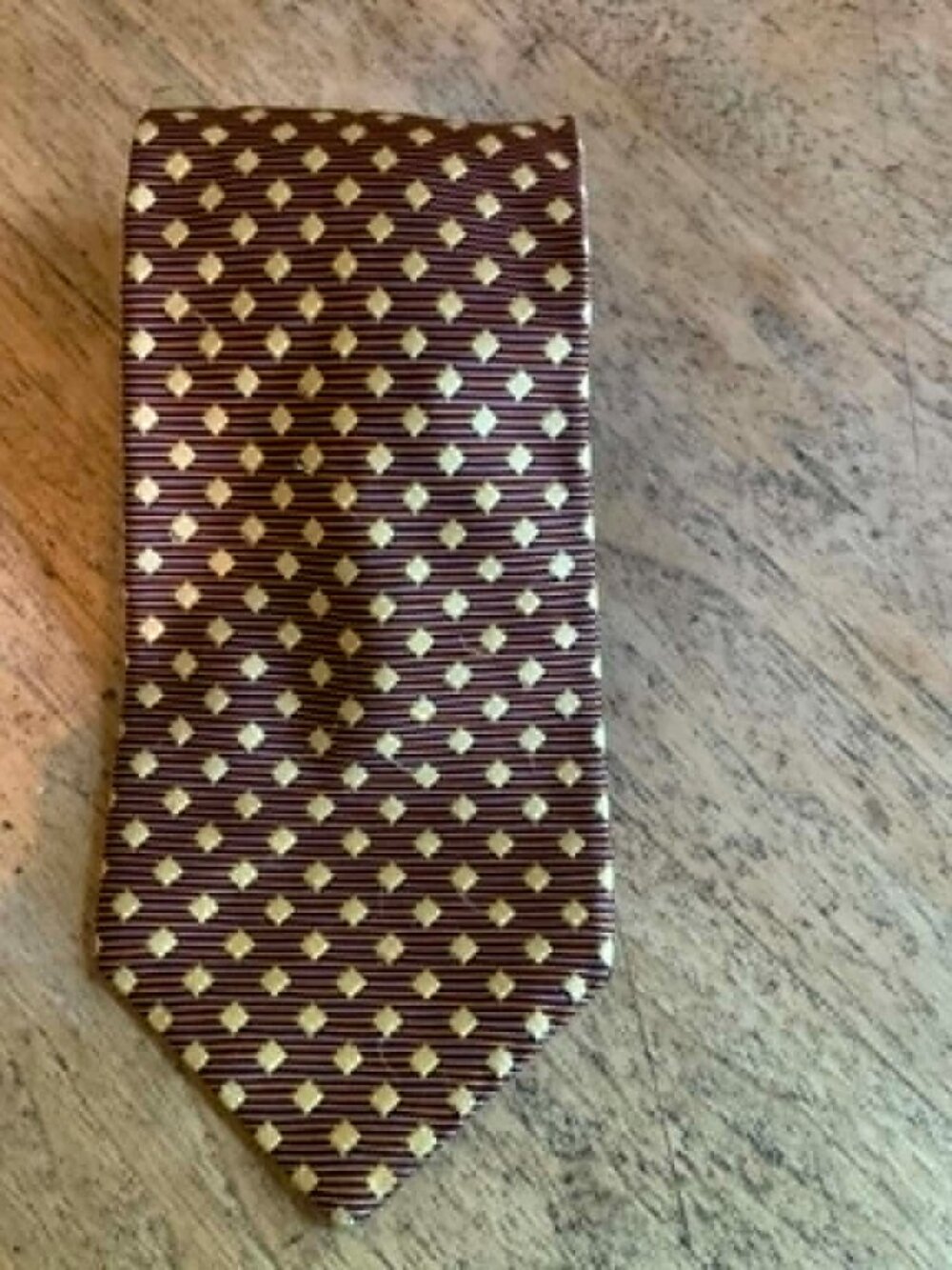 Vintage Nautica Silk Tie. 56 Inches.